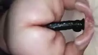 spanking a bbws big fatty ass until its red